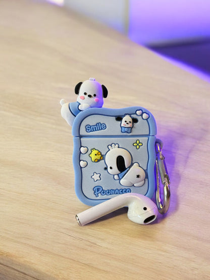 Protector para Airpods Serie 2 & Serie 1 Animado